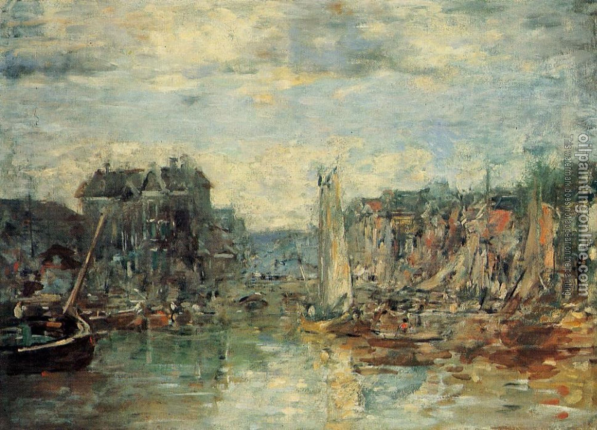 Boudin, Eugene - Rotterdam, the Connodities Exchange Port